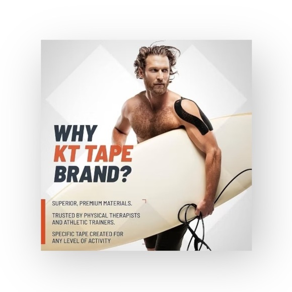 new KT Tape 𖦹 Kinesiology Tape PRO Extreme 𖦹 Titan Tan 𖦹 20 Precut Strips 𖦹 - Picture 3 of 13